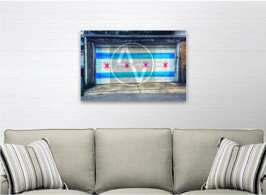 "Four-Star Garage" Artistic Home Decor