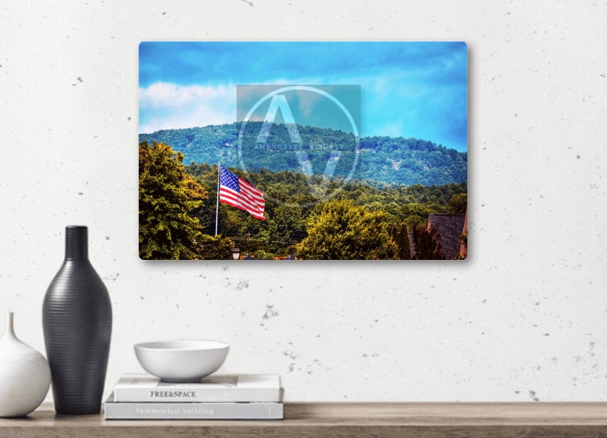 "Red White & Blue Ridge" Artistic Home Decor
