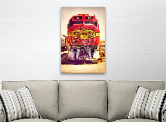 "Santa Sleigh" Artistic Home Decor
