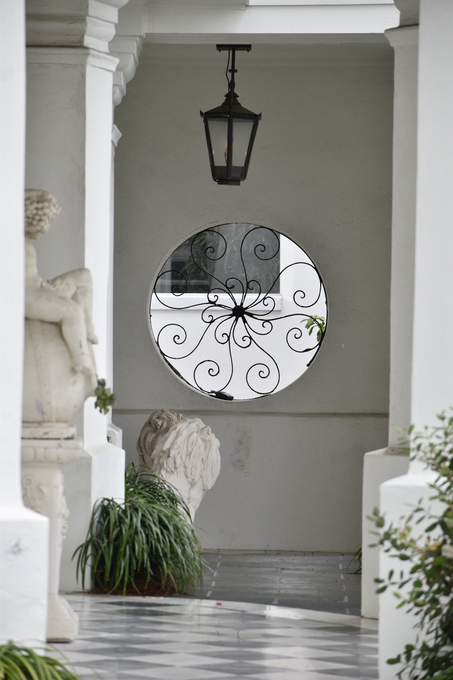 "Through and Through" Ironwork Art and Home or Office Decor