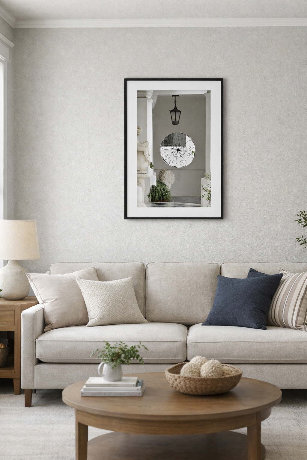 "Through and Through" Ironwork Art and Home or Office Decor