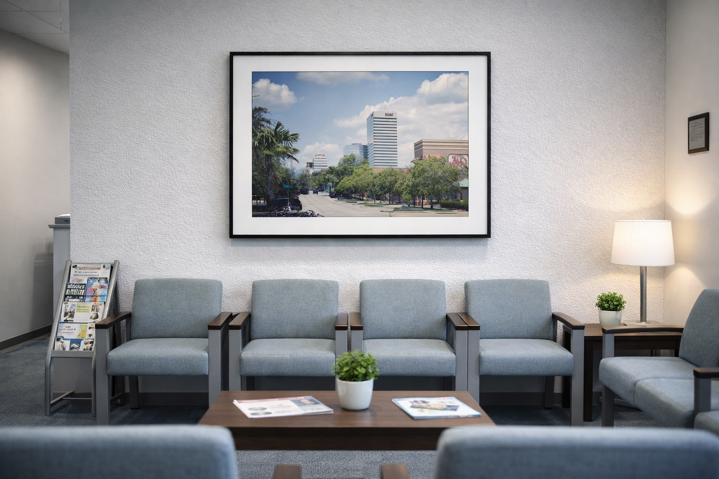 "Wall Art from Lady Street" Cityscape Home or Office Decor